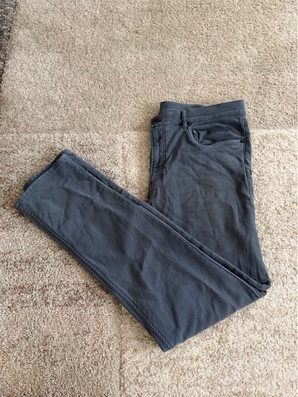 Faherty Men's Chino Pants in Slate Blue 36x33